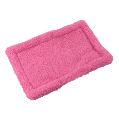 KOMBIUDA Warme Schlafunterlage für Kleine Haustiere Weiche Winter Hamster Matte Langlebiges Kissen für Hamster Meerschweinchen Kaninchen und Nager Pflegeleicht Tragbar Rosafarben KOMBIUDA Warme Schlafunterlage für Kleine Haustiere Weiche Winter Hamster Matte Langlebiges Kissen für Hamster Meerschweinchen Kaninchen und Nager Pflegeleicht Tragbar Rosafarben von KOMBIUDA