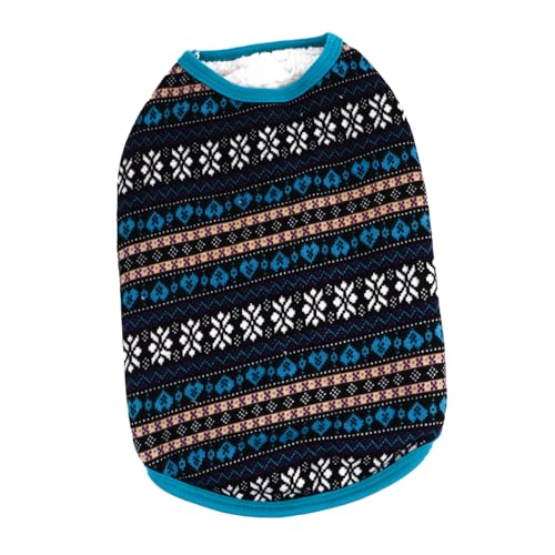 KOMBIUDA Warmer Winter Hundepullover für Kleine und Mittelgroße Hunde Weicher Hundemantel mit Modischem Design für Kalte Herbst und Wintertage Gemütlich und Schützend für von KOMBIUDA