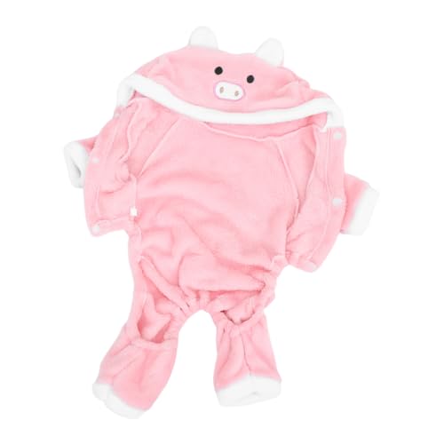 KOMBIUDA Weihnachtliches Haustier-kostüm Schweinchen Hoodie aus Weichem Korallfleece Bequemes Halloween-Party-Outfit für Hunde und Katzen Einfach Anzuziehen Niedliches Cosplay für Festtage KOMBIUDA Weihnachtliches Haustier-kostüm Schweinchen Hoodie aus Weichem Korallfleece Bequemes Halloween-Party-Outfit für Hunde und Katzen Einfach Anzuziehen Niedliches Cosplay für Festtage von KOMBIUDA
