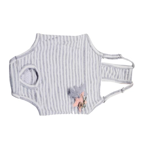 KOMBIUDA Wiederverwendbare Windelhose für Hunde mit Hosenträgern Atmungsaktive Hygienische Hundehose mit Superweichem Innenfutter Waschbare Inkontinenzlösung für Hunde Stilvolle KOMBIUDA Wiederverwendbare Windelhose für Hunde mit Hosenträgern Atmungsaktive Hygienische Hundehose mit Superweichem Innenfutter Waschbare Inkontinenzlösung für Hunde Stilvolle von KOMBIUDA
