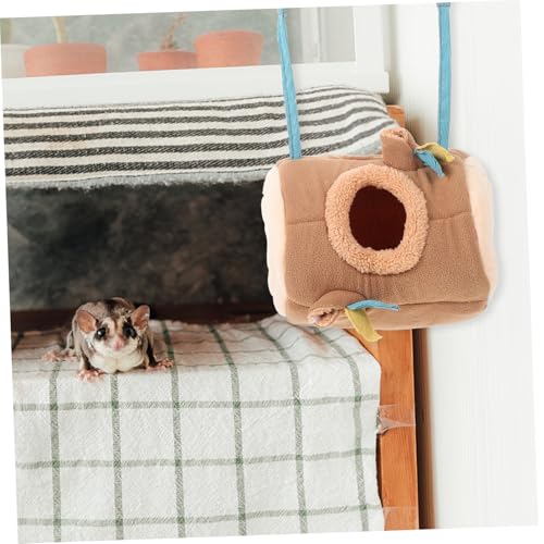 KOMBIUDA Winter Haustiernest für Kleintiere Warmes Beißfestes Schlafhaus aus Baumwolle Vielseitiges Versteck und Kuschelbett für Hamster Kaninchen und Meerschweinchen Tragbar und Langlebig KOMBIUDA Winter Haustiernest für Kleintiere Warmes Beißfestes Schlafhaus aus Baumwolle Vielseitiges Versteck und Kuschelbett für Hamster Kaninchen und Meerschweinchen Tragbar und Langlebig von KOMBIUDA