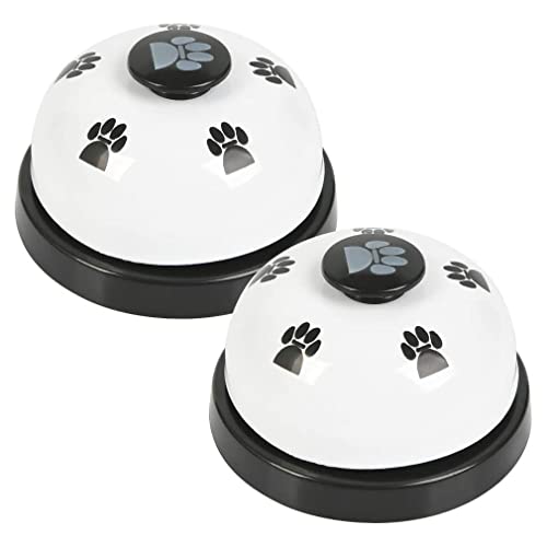 KOMUNJ 2 Stück Trainingsglocke Hund, Welpenspielzeug cat doorbell katzenklingel, für Puppy Katzentraining Toilet Töpfchen Trainings und Kommunikationsgerät von KOMUNJ