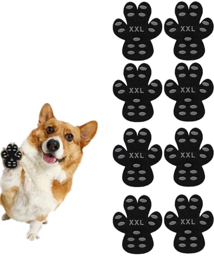 KOMUNJ 24 Stück Anti-Rutsch-Pfotenschutz für Hunde, Hundesocken mit Anti-Rutsch-Traktion, zum Spazierengehen und zur Vorbeugung von Brandverletzungen bei Outdoor-Aktivitäten KOMUNJ 24 Stück Anti-Rutsch-Pfotenschutz für Hunde, Hundesocken mit Anti-Rutsch-Traktion, zum Spazierengehen und zur Vorbeugung von Brandverletzungen bei Outdoor-Aktivitäten von KOMUNJ