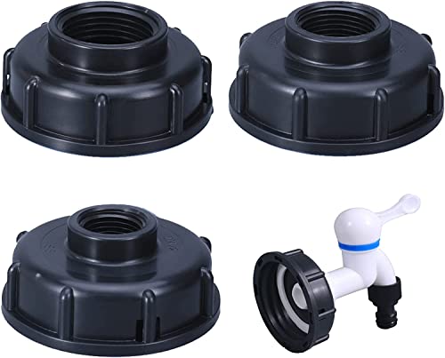 KOMUNJ 3 Stück 1 3/4 1/2 Zoll Grobgewinde Tankdeckel Für Container, Kanister, Wassertank Regentonne KOMUNJ 3 Stück 1 3/4 1/2 Zoll Grobgewinde Tankdeckel Für Container, Kanister, Wassertank Regentonne von KOMUNJ