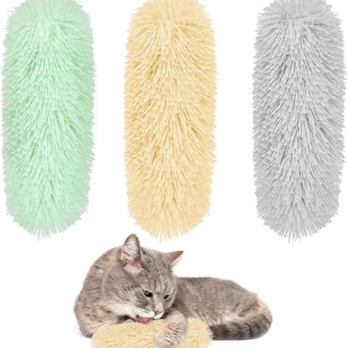 KOMUNJ 3 Stück Katzenminze Kissen, Katzenminzen Spielzeug,Katzenplüschkissen Katzenspielzeug für Indoor-Katzen, Stoff Katze Kicker Kauspielzeug für Kätzchen KOMUNJ 3 Stück Katzenminze Kissen, Katzenminzen Spielzeug,Katzenplüschkissen Katzenspielzeug für Indoor-Katzen, Stoff Katze Kicker Kauspielzeug für Kätzchen von KOMUNJ