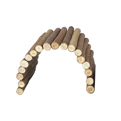 KOMUNJ Hamster-Holzbrücke, Flexibel Nagerbrücke Meerschweinchen, Käfig-Dekoration Mäuse Ratten Nagetiere Spielzeug KOMUNJ Hamster-Holzbrücke, Flexibel Nagerbrücke Meerschweinchen, Käfig-Dekoration Mäuse Ratten Nagetiere Spielzeug von KOMUNJ