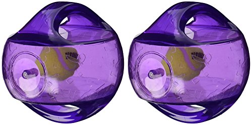 KONG (2 Pack) Jumbler Ball Hundespielzeug, groß/X-Large (Farben können variieren) von KONG