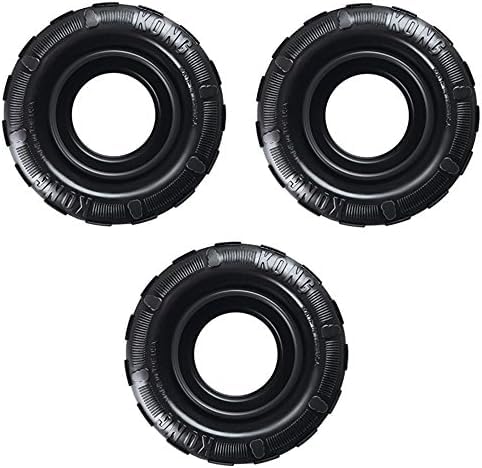 (3 Pack) Kong Reifen Extreme Hundespielzeug, Medium/Large von KONG