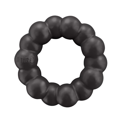 KONG Extreme Ring - Langlebiges Ringspielzeug aus Naturkautschuk - Für Gesunde Kaugewohnheiten - Für XL Hunde von KONG