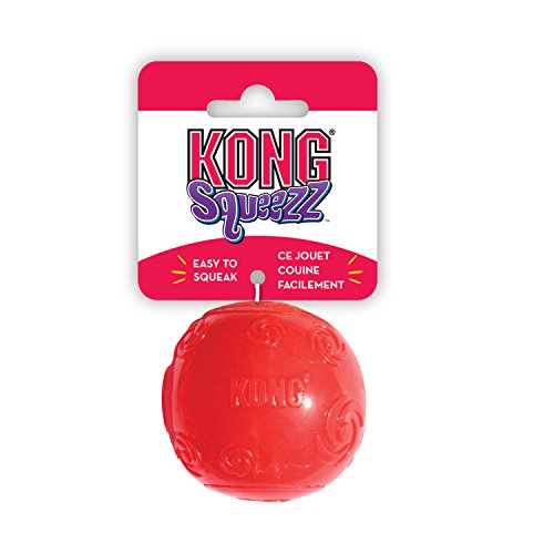 KONG 36989/1564 Squeezz Ball - Ruby - X-Large von KONG