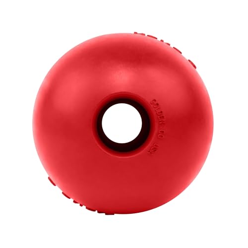 KONG Ball mit Loch – Langlebiges Hundespielzeug zum Apportieren für Training, interaktive Spielzeit & mehr – Klassischer Naturkautschukball – Rot – für große Hunde KONG Ball mit Loch – Langlebiges Hundespielzeug zum Apportieren für Training, interaktive Spielzeit & mehr – Klassischer Naturkautschukball – Rot – für große Hunde von KONG
