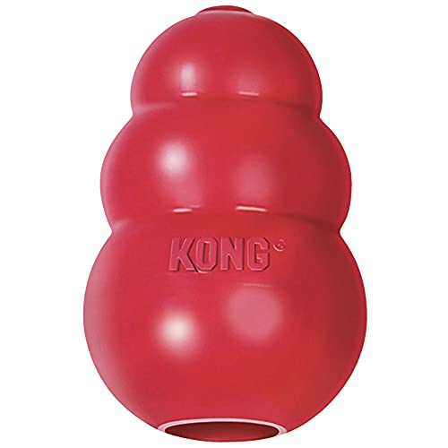 KONG – Classic Hundespielzeug, Robuster Naturkautschuk – Kauen, Jagen, Apportieren – Für XXL-Hunde von KONG