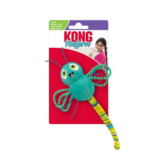 Kong Company 38751707 Flingaroo Libelle Katzenspielzeug von KONG