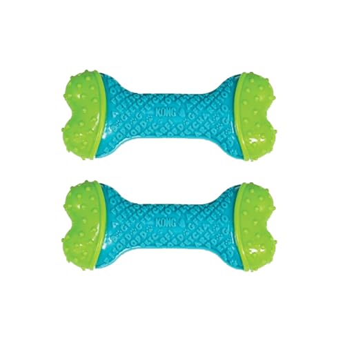 KONG CoreStrength Bone - Hunde Zahnkauspielzeug - Langlebiges, mehrschichtiges Hundespielzeug zur Anreicherung von Spielen & Zahnpflege - mit strukturiertem Körper zur Zahnreinigung - für mittelgroße KONG CoreStrength Bone - Hunde Zahnkauspielzeug - Langlebiges, mehrschichtiges Hundespielzeug zur Anreicherung von Spielen & Zahnpflege - mit strukturiertem Körper zur Zahnreinigung - für mittelgroße von KONG