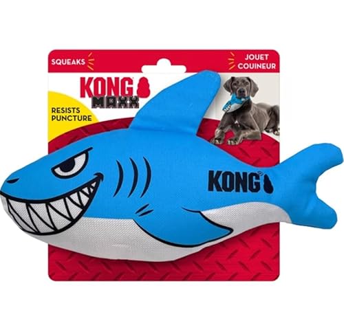 KONG Maxx Ballistic Hundespielzeug, 2-lagig, robust, Hai, Größe M KONG Maxx Ballistic Hundespielzeug, 2-lagig, robust, Hai, Größe M von KONG