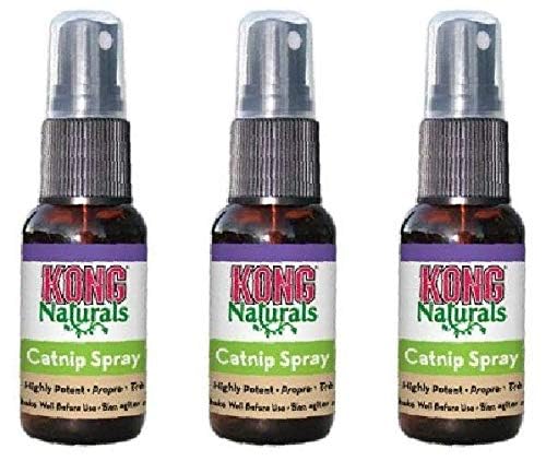 KONG Naturals Katzenminze-Spray, 3 Stück von KONG