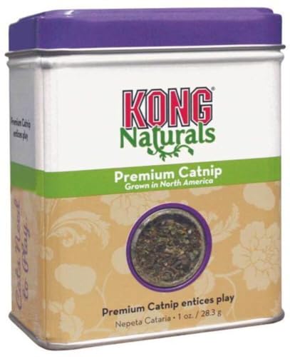 KONG – Naturals Premium Catnip – Premiumqualität aus Nordamerika – 28 g (1 oz) von KONG