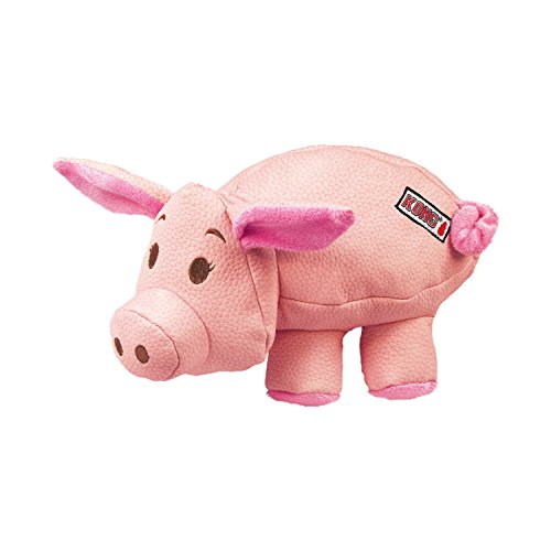 KONG – Phatz Pig – Robustes, Quietschendes Plüschtier – Für Mittelgroße Hunde KONG – Phatz Pig – Robustes, Quietschendes Plüschtier – Für Mittelgroße Hunde von KONG