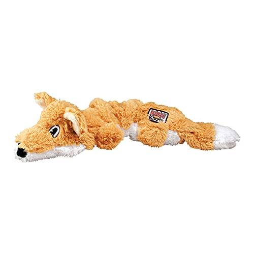 KONG – Scrunch Knots Fox – Innere Geknotete Seile und Minimale Füllung für Weniger Unordnung – Für Mittelgroße/Große Hunde KONG – Scrunch Knots Fox – Innere Geknotete Seile und Minimale Füllung für Weniger Unordnung – Für Mittelgroße/Große Hunde von KONG