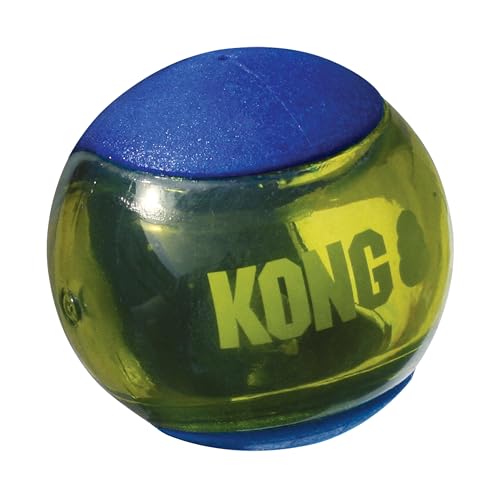 KONG Squeezz Action blau Hundespielzeug, mittel von KONG