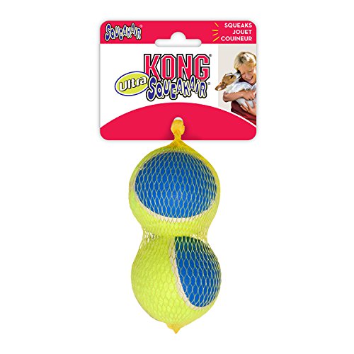 KONG Ultra Squeak - Air Ball-Hundespielzeug, Größe L von KONG