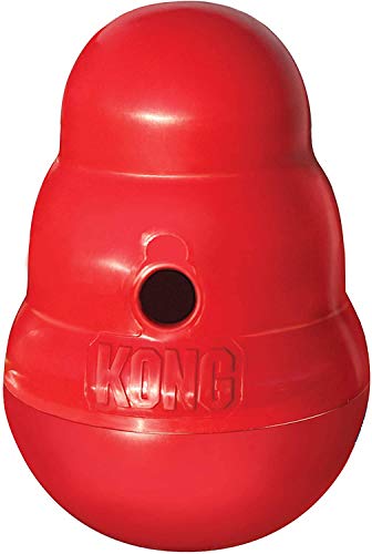 KONG – Wobbler – Interaktiver, Spülmaschinenfester Leckerlispender – Für Kleine Hunde KONG – Wobbler – Interaktiver, Spülmaschinenfester Leckerlispender – Für Kleine Hunde von KONG