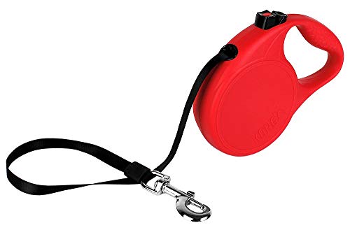 KONG ausrollbare Hundeleine "Trail" I hochwertige Rollleine mit Break & Lock System I lange Leine für Hunde I hochwertige Hundeleinen in verschiedenen Farben I Rot I Länge: 5 m I Gr. L KONG ausrollbare Hundeleine "Trail" I hochwertige Rollleine mit Break & Lock System I lange Leine für Hunde I hochwertige Hundeleinen in verschiedenen Farben I Rot I Länge: 5 m I Gr. L von KONG