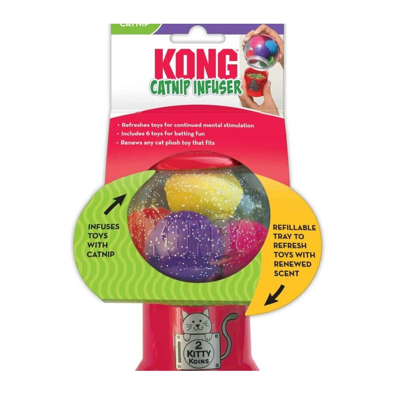 Katzenspielzeug KONG Catnip Infuser 10 x 13,5 cm von KONG