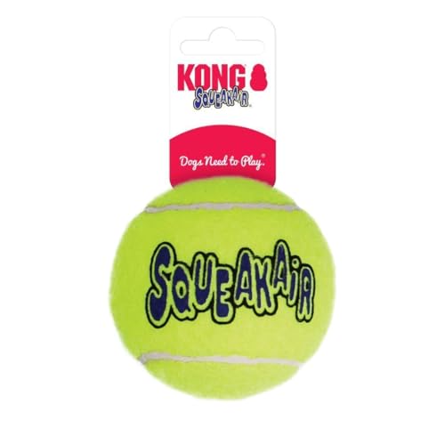 Kong Air Dog Squeaker Tennis Ball X-Large - 1 Pack - Pack of 4 von KONG