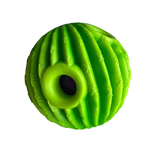 KONIEEJN Pet Dog Toy Interactive Giggle Ball Dog Toy Wobble Funny Pet Ball Chewing Play Touch Wag Training Supply Safe Green Toy von KONIEEJN