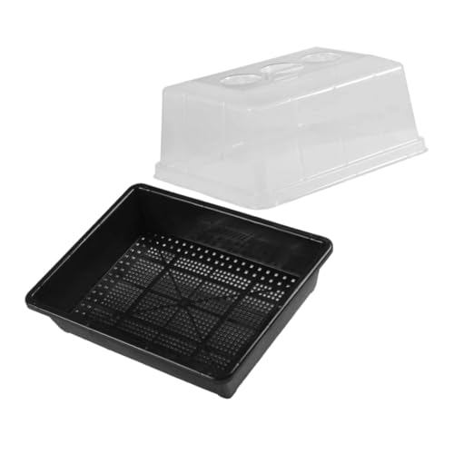 KONTONTY 1 Satz Pflanzenschale Sämlingstöpfe Pflanzenzuchtset Saatschale Anlasser Pflanzensamen Tabletts Luftschichtung Garten Tablett Pflanzenkeimungskits Grassamenmatte Anlage Plastik KONTONTY 1 Satz Pflanzenschale Sämlingstöpfe Pflanzenzuchtset Saatschale Anlasser Pflanzensamen Tabletts Luftschichtung Garten Tablett Pflanzenkeimungskits Grassamenmatte Anlage Plastik von KONTONTY