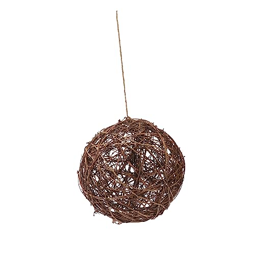 KONTONTY 1 Stück Wildvogelnest Selber Machen Hängendes Kolibri-Nest Kolibri-Nest- Nistgerät Für Vögel Gewebter Vogel Nistmaterial Für Wildvögel Kolibri- Verschachtelung Rattan von KONTONTY