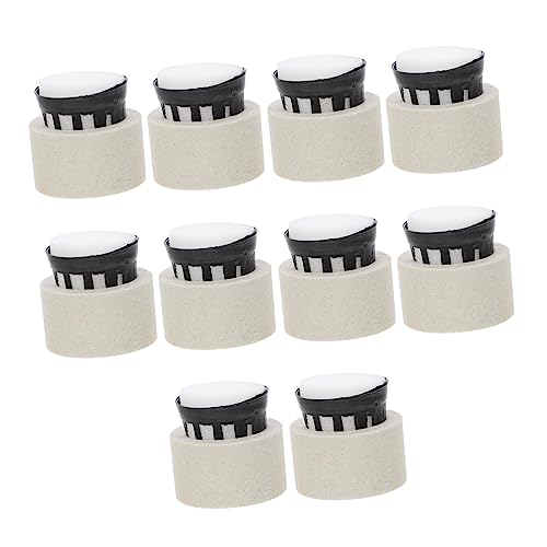 KONTONTY 10 Sets Aquatischer Pflanzring Hydroponik Pflanzschwamm Zimmeraquarium Pflanzen Wasserpflanze Aquarium Pflanzbecher Pflanzbecher Hydroponischer Behälter Wassertopf Kunststoff von KONTONTY