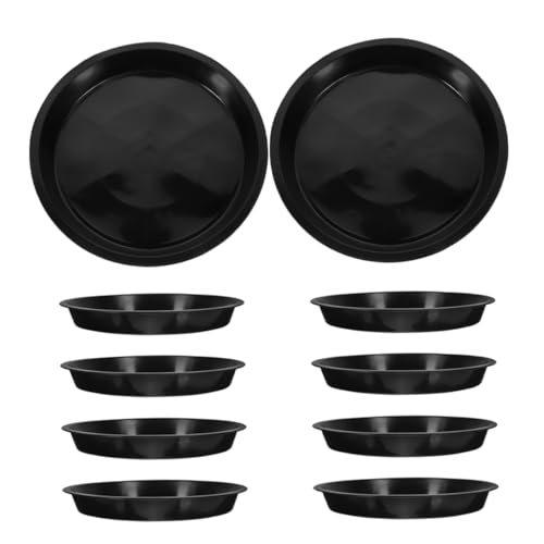 KONTONTY 10 Stück Basis Für Blumentöpfe Großer Topf Ungewöhnliche Blumentöpfe Blumentopf Liner Bonsai -töpfe Pflanzenuntersetzer in Verschiedenen Größen Folienpfannen System Korb Pp Black KONTONTY 10 Stück Basis Für Blumentöpfe Großer Topf Ungewöhnliche Blumentöpfe Blumentopf Liner Bonsai -töpfe Pflanzenuntersetzer in Verschiedenen Größen Folienpfannen System Korb Pp Black von KONTONTY
