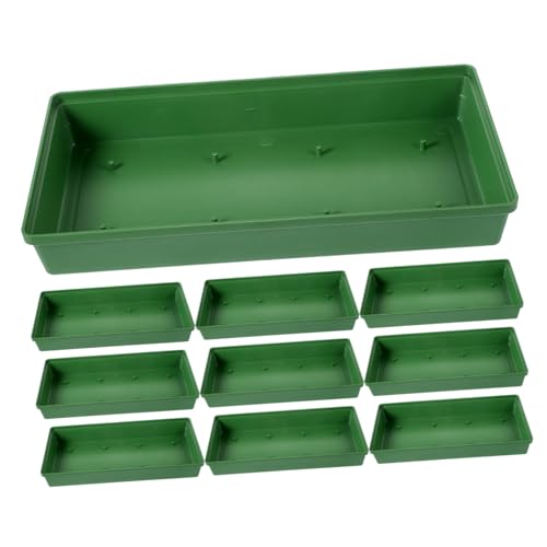 KONTONTY 10 Stück Teiliges Steckschaum Trays für Blumenarrangements Wiederverwendbare Blumenschaum Trays Robustem für Hochzeiten und Veranstaltungen mit Eleganter Minimalistischer von KONTONTY