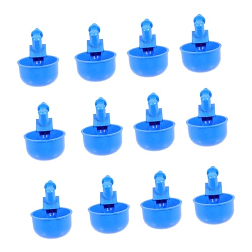 KONTONTY 12pcs Huhn Waterer Tassen Automatische Huhn Waterer Große Schüssel Weide Wasser Feeder KONTONTY 12pcs Huhn Waterer Tassen Automatische Huhn Waterer Große Schüssel Weide Wasser Feeder von KONTONTY
