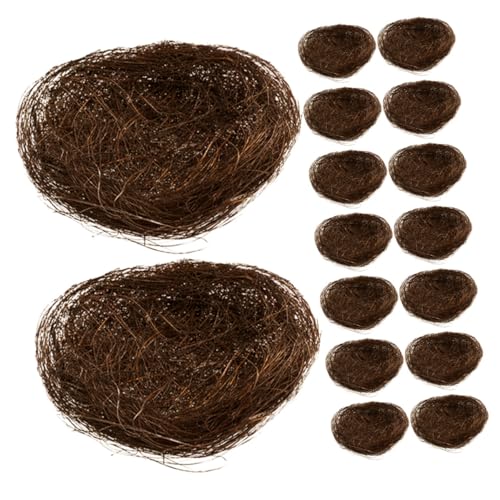 KONTONTY Vielseitige dekorative Vogelhäuser für Gartenmoos-Landschaftsdekor Mini-Gartendekor Nest zum Basteln KONTONTY Vielseitige dekorative Vogelhäuser für Gartenmoos-Landschaftsdekor Mini-Gartendekor Nest zum Basteln von KONTONTY