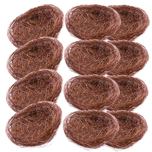 KONTONTY Osternester Vogelnester Für Vogelhaus Bastelzubehör Gewebtes Nest Ornament Set KONTONTY Osternester Vogelnester Für Vogelhaus Bastelzubehör Gewebtes Nest Ornament Set von KONTONTY