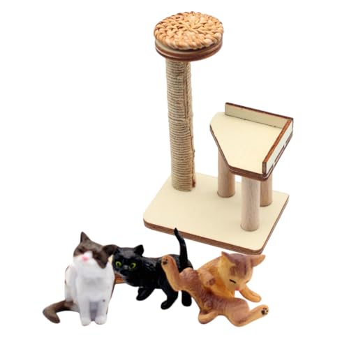 KONTONTY 1satz Miniatur Katzenbaum Dekoratives Spielzeug Für Katzen Teiliges Mit Möbeln Und Kratzbaum Für Für Und Kreative Inszenierung KONTONTY 1satz Miniatur Katzenbaum Dekoratives Spielzeug Für Katzen Teiliges Mit Möbeln Und Kratzbaum Für Für Und Kreative Inszenierung von KONTONTY