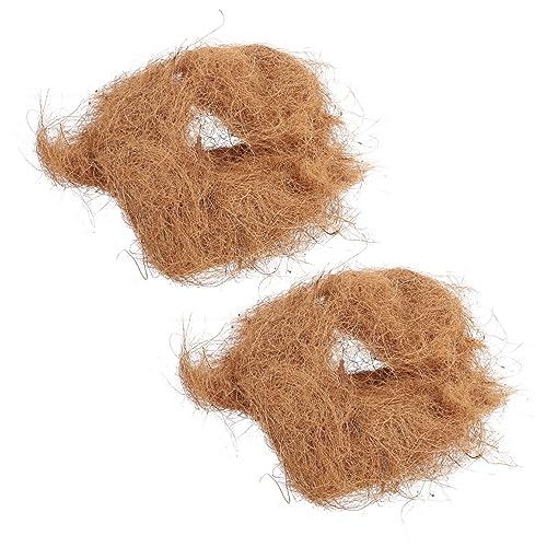 KONTONTY 2 Stück Bequemer Vogelkäfig Nest Vogelhaus Vogel Für Draußen Wilde Vögel Vogelhäuschen Für Draußen Klein Vogelzubehör Warmer Vogelkäfig Vogel Ruheplatz Brown Kokosraspeln KONTONTY 2 Stück Bequemer Vogelkäfig Nest Vogelhaus Vogel Für Draußen Wilde Vögel Vogelhäuschen Für Draußen Klein Vogelzubehör Warmer Vogelkäfig Vogel Ruheplatz Brown Kokosraspeln von KONTONTY