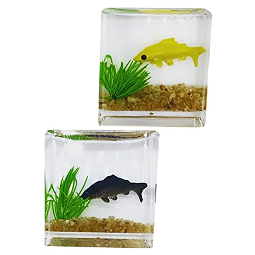 KONTONTY Kleines Aquarium-Set Zum Selberbauen Mini-Aquarium-Dekoration Für Mini-häuser Simuliertes Aquarium-Modell Für Partygeschenke KONTONTY Kleines Aquarium-Set Zum Selberbauen Mini-Aquarium-Dekoration Für Mini-häuser Simuliertes Aquarium-Modell Für Partygeschenke von KONTONTY