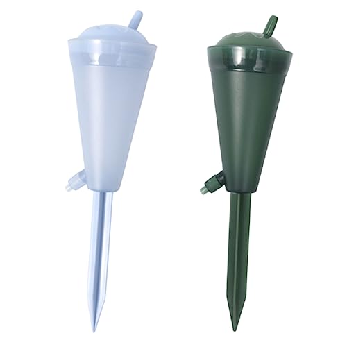 KONTONTY 2 Stück Kegeltropfer Bewässerungsgeräte für Blumentöpfe Pflanzen Indoor -Pflanzer saftig Plant Watering Dispenser wasserbehälter Gartenspitzen automatische Tropfbewässerung pp von KONTONTY