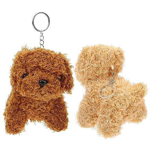 KONTONTY 2stücke Plüsch Hundespielzeug Für Taschen Rucksäcke Schlüssel Für Junge Mädchen Und Mädchen Als Für Besondere Anlässe von KONTONTY