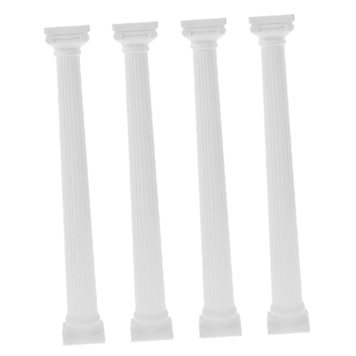 KONTONTY 4 Stück Dekorative Römische Säulen Teiliges für Miniatur Landschaften Retro Säulen für Tischdekoration Langlebige und Kreative Roman Pillars für KONTONTY 4 Stück Dekorative Römische Säulen Teiliges für Miniatur Landschaften Retro Säulen für Tischdekoration Langlebige und Kreative Roman Pillars für von KONTONTY