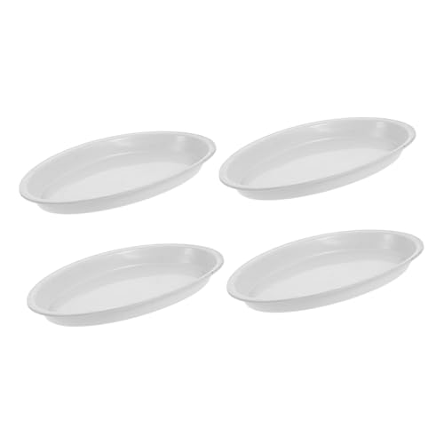 KONTONTY 4 Stücke Kunststoff Pflanzen Tabletts Oval Blumentopf Matten Wasser Erhalt Tablett Heavy Duty Anlage Untertassen Für Dekorative KONTONTY 4 Stücke Kunststoff Pflanzen Tabletts Oval Blumentopf Matten Wasser Erhalt Tablett Heavy Duty Anlage Untertassen Für Dekorative von KONTONTY