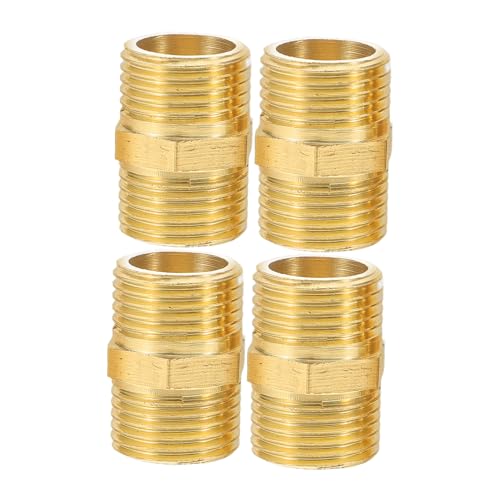 KONTONTY 4er Set Gartenschlauch Schnellverbinder Mit Doppeltem Drehgelenk Adapter Für ännliche Schlauchanschlüsse Doppelte Weibliche Gartenschlauchanschlüsse Einfache Montage KONTONTY 4er Set Gartenschlauch Schnellverbinder Mit Doppeltem Drehgelenk Adapter Für ännliche Schlauchanschlüsse Doppelte Weibliche Gartenschlauchanschlüsse Einfache Montage von KONTONTY