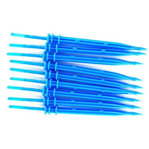KONTONTY 50 Stück Automatisches Tropfbewässerungssystem für Pflanzen Tropfstecker Blau für Innenpflanzen zu Installieren Sorgt für Feuchtigkeit KONTONTY 50 Stück Automatisches Tropfbewässerungssystem für Pflanzen Tropfstecker Blau für Innenpflanzen zu Installieren Sorgt für Feuchtigkeit von KONTONTY