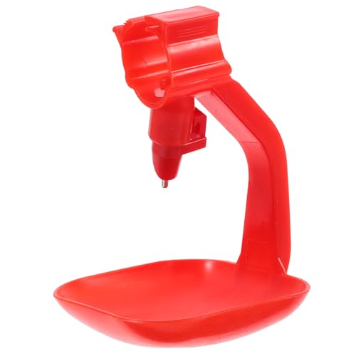 KONTONTY 6 Stück Automatisches Trinkwassergerät für Geflügel Hühnertränke mit Auslauf Gleichmäßige Wasserabgabe für Küken Enten und Gänse Hühnerzubehör für Gesunde Hydration von KONTONTY