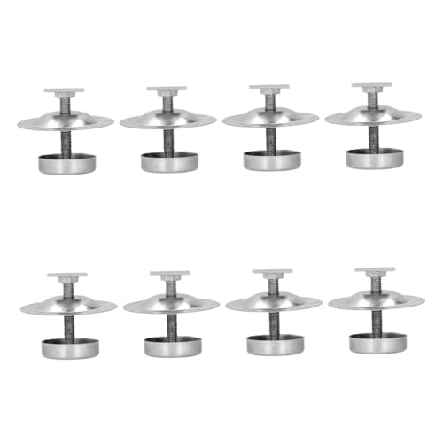 KONTONTY 8 Stück Teiliges Edelstahl Bienenstockständer mit Ameisenschutz Outdoor Imker Basis für Garten Verbesserte Belüftung und Stabile Bienenstockhalterung für Sichere Bienenzucht von KONTONTY