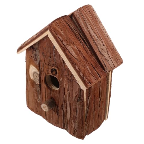 KONTONTY Vogelhäuschen Für Draußen Vogelhäuschen Kreatives Holzvogelhaus Für Den Garten Handgefertigte Hängende Nistbox Für Kleine Vögel Ideal Für Meisen Spatzen Und Wildvögel Robuste Konstruktion Aus KONTONTY Vogelhäuschen Für Draußen Vogelhäuschen Kreatives Holzvogelhaus Für Den Garten Handgefertigte Hängende Nistbox Für Kleine Vögel Ideal Für Meisen Spatzen Und Wildvögel Robuste Konstruktion Aus von KONTONTY